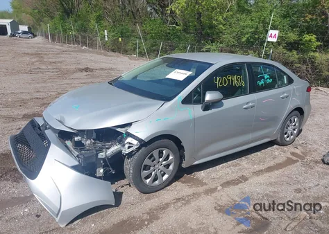 2022 Toyota Corolla Le из США, поврежденный, VIN 5YFEPMAE4NP289125